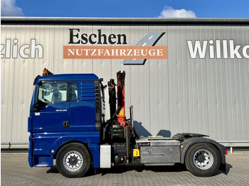 شاحنة جرار MAN TGX 18.400 4x2 BLS / Palfinger PK15500 Kran: صور 3
