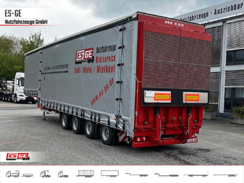 عربة مسطحة منخفضة نصف مقطورة DINKEL