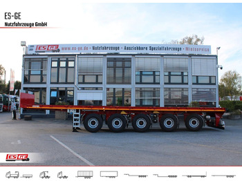 نصف مقطورة مسطحة ES-GE 5-Achs-Ballastauflieger: صور 2