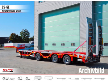 عربة مسطحة منخفضة نصف مقطورة Faymonville MAX Trailer MAX100 Semi-Tieflader Radmulden: صور 2
