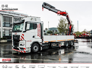 شاحنات مسطحة MAN TGX 26.480