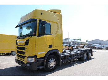شاحنات الحاويات/ جسم علوي قابل للتغيير شاحنة SCANIA R410 6X2 NG LBW KLIMA AHK: صور 2