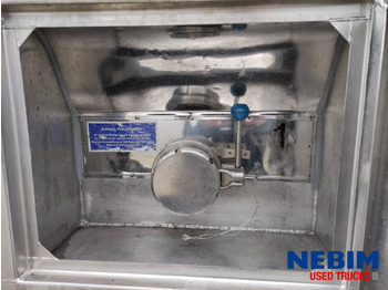 نصف مقطورة صهريج Feldbinder TSA 33.3-3 Unibloc pump electr - 3 comp. 8.000 / 2 2.500 / 3.000 Ltr.: صور 5
