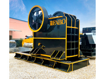 كسارة فكية جديد FABO jaw crusher: صور 4
