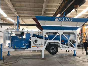 مصنع خلط الخرسانة جديد FABO mobile concrete batching plant: صور 4