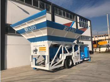 مصنع خلط الخرسانة جديد FABO mobile concrete batching plant: صور 3