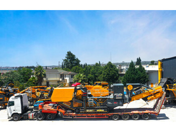 كسارة فكية جديد FABO mobile jaw crusher: صور 3