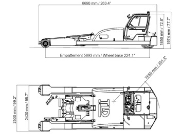 جرارات الطائرات TLD Towbarless Pushback TPX 100 E: صور 4