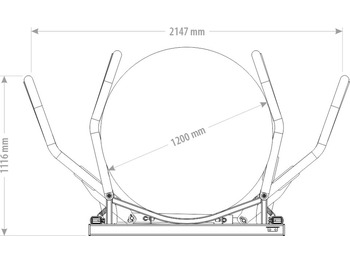 المشبك Ballenzange Rundbellenzange Silozange Frontlader Euro Fendt: صور 3 المشبك Ballenzange Rundbellenzange Silozange Frontlader Euro Fendt: صور 3