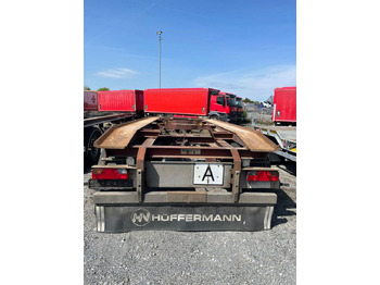 مقطورة هوك ليفت/ لود لوجر Hüffermann 2-achs Abrollanhänger HAR 18.70 Containeranhänge: صور 5