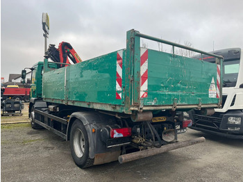 شاحنة ذات الخطاف, شاحنة كرين MAN TG-M Abrollkipper 18.290 4x2 mit Kranmulde: صور 4