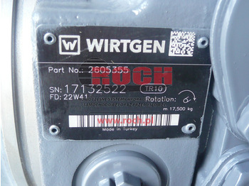 مضخة هيدروليكية WIRTGEN 2605355: صور 2
