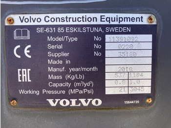 بكت Volvo Klappschaufel mit Zähnen TPZ: صور 5 بكت Volvo Klappschaufel mit Zähnen TPZ: صور 5