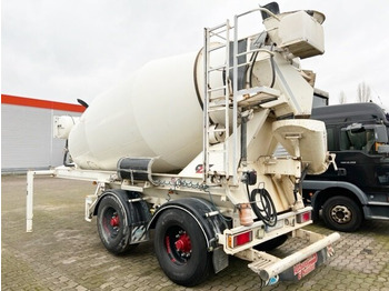 نصف مقطورة خلاطة خرسانة MÜLLER MITTELTAL SF32 mit Liebherr Betonmischer ca. 10m³ MÜLLER MITTELTAL SF32, Liebherr Betonmischer 10m³, 4x VORHANDEN , Liftachse: صور 4