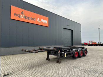 شاحنات الحاويات/ جسم علوي قابل للتغيير نصف مقطورة Van Hool 20FT Tipping-chassis, ADR (EX/II, EX/III, FL, AT), SAF + DISC, 2 liftaxles: صور 2