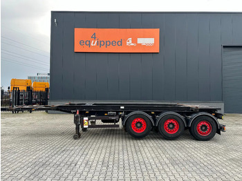 شاحنات الحاويات/ جسم علوي قابل للتغيير نصف مقطورة Van Hool 20FT Tipping-chassis, ADR (EX/II, EX/III, FL, AT), SAF + DISC, 2 liftaxles: صور 4