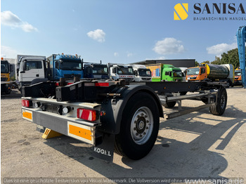 الشاسية مقطورة KÖGEL AW18/Wechselfahrgestell/BDF/Pneumatik: صور 4