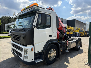 شاحنة كرين Volvo FM 400 + KRAN FASSI F260BXP.25 - 5x  / RADIO - EURO 4 - I SHIFT - A/C - BE TRUCK: صور 4