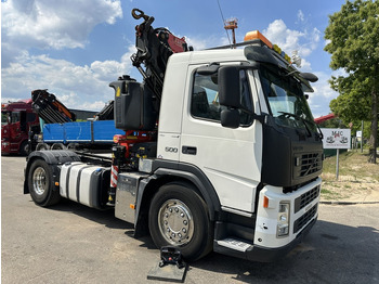 شاحنة كرين Volvo FM 400 + KRAN FASSI F260BXP.25 - 5x  / RADIO - EURO 4 - I SHIFT - A/C - BE TRUCK: صور 2