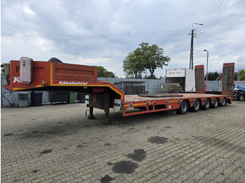 عربة مسطحة منخفضة نصف مقطورة LIDER