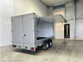 بصندوق مغلق مقطورة جديد VEZEKO TK D 27.40 Flügeltüren+Seitenk Kofferanhänger Promotionanhänger: صور 4