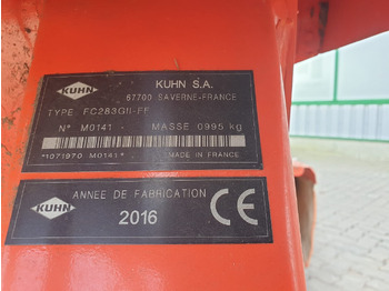 جزازة Kuhn FC 283 G-II FF LIFTCONTROL: صور 2 جزازة Kuhn FC 283 G-II FF LIFTCONTROL: صور 2
