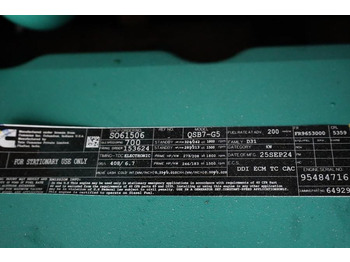 تأجير Cummins C220D5EQ Declaration of Conformity, Diesel, 220kVA  Cummins C220D5EQ Declaration of Conformity, Diesel, 220kVA: صور 5