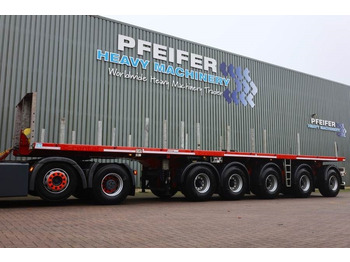 نصف مقطورة مسطحة