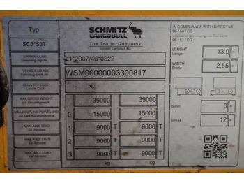 تأجير Schmitz CARG SCB3ST CoC Documents, TuV Loading Certificate Schmitz CARG SCB3ST CoC Documents, TuV Loading Certificate: صور 4 تأجير Schmitz CARG SCB3ST CoC Documents, TuV Loading Certificate Schmitz CARG SCB3ST CoC Documents, TuV Loading Certificate: صور 4