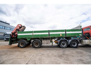 نصف مقطورة مسطحة Royen CRANE/KRAAN HMF 2820 K6: صور 3 نصف مقطورة مسطحة Royen CRANE/KRAAN HMF 2820 K6: صور 3