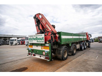 نصف مقطورة مسطحة Royen CRANE/KRAAN HMF 2820 K6: صور 4 نصف مقطورة مسطحة Royen CRANE/KRAAN HMF 2820 K6: صور 4