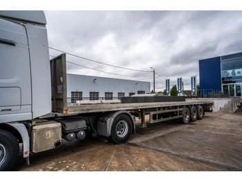 نصف مقطورة مسطحة