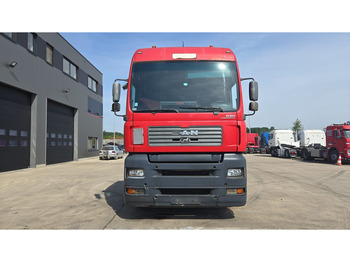 شاحنة جرار MAN TGA 18.390 (BOITE MANUELLE / MANUAL GEARBOX / PTO / POMPE HYDRAULIQUE): صور 2