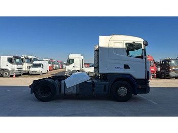 شاحنة جرار Scania 124-420 (MANUAL GEARBOX / BOITE MANUELLE): صور 4