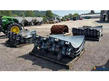 قطع الغيار - مدحلة جديد Hamm HAMM + VOLVO Stampffußschalen: صور 4