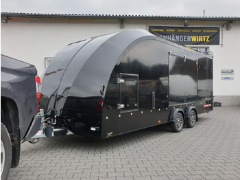 شاحنة نقل سيارات مقطورة BJT Race Transporter 4 550x212x188cm blackline E Winde Alufelgen bl FSR ASR RFS 100km/H 3500kg 2024: صور 3