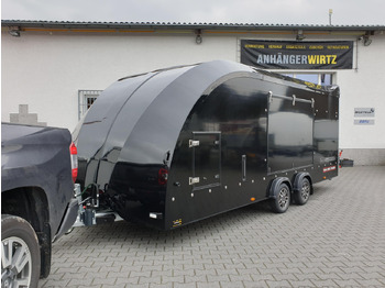 شاحنة نقل سيارات مقطورة BJT Race Transporter 4 550x212x188cm blackline E Winde Alufelgen bl FSR ASR RFS 100km/H 3500kg 2024: صور 2
