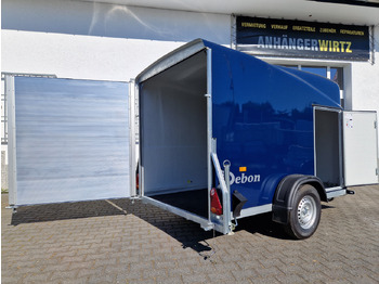 بصندوق مغلق مقطورة Debon Cargo 1300 300x152x168cm royal blau Seitentür 100km/H Pullman 1300kg: صور 3