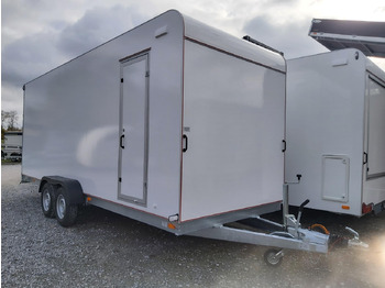 بصندوق مغلق مقطورة Koffer TFS 600T.01 3500 600x200x210cm aero Heckrampe Seitentür IL (XXL) 100km/H 3500kg: صور 3