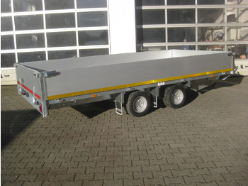 مقطورات مسطحة Multi Transporter 406x200x40cm Auffahrrampen 10" niedrig Fahrwerk LfH 56cm (XL) 2700kg: صور 4