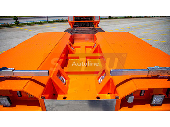 عربة مسطحة منخفضة نصف مقطورة جديد STU 2 Axle Extendable Low Loader: صور 4