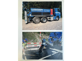 شاحنات قابلة للفك شاحنة SCANIA G440 6x2 Wechselsistem asphalt thermo: صور 2