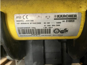 ماكينة فرك وتجفيف Kärcher BD 55/60W Putzmaschine Akku defekt, Teileträger: صور 5