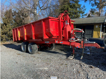 مقطورة هوك ليفت/ لود لوجر Bigab 7-10 hook truck trailer with flat: صور 3