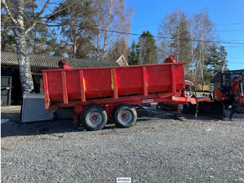 مقطورة هوك ليفت/ لود لوجر Bigab 7-10 hook truck trailer with flat: صور 4