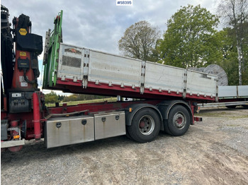 شاحنة كرين Boom truck with tipper Volvo FM 6x2: صور 4
