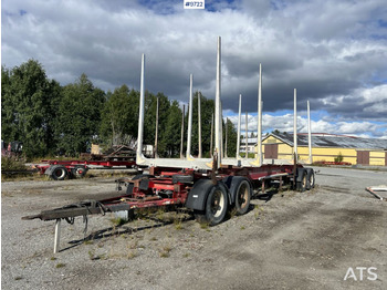 مقطورة اخشاب