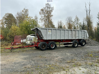 قلابة مقطورة Tipper trailer, Fruehauf TP-87, 4-axles, Dump body Benalu: صور 2