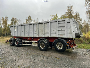 قلابة مقطورة Tipper trailer, Fruehauf TP-87, 4-axles, Dump body Benalu: صور 3