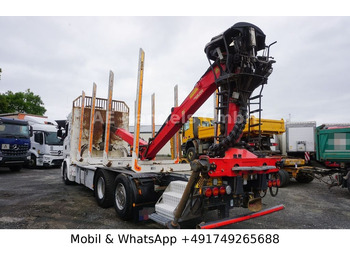 شاحنة قطع الأشجار, شاحنة كرين Scania R580 V8 Highline Palfinger-M120L97 *Retarder/ACC: صور 5